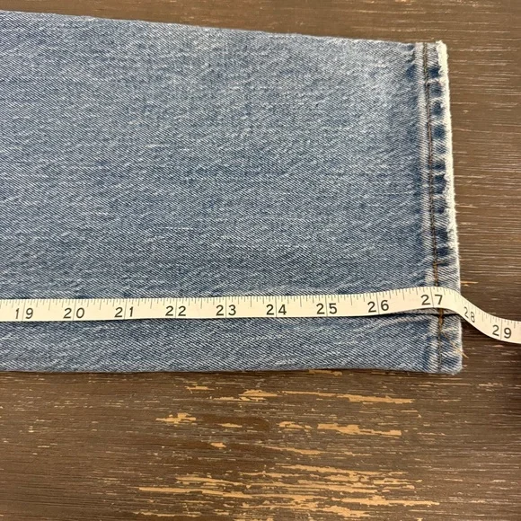 Madewell Light Blue The Curvy Perfect Vintage Jeans Size 30 Women High Rise - Picture 6 of 11